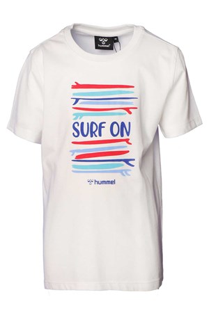 Hummel Paco Çocuk Tişört 911682-9003 Beyaz