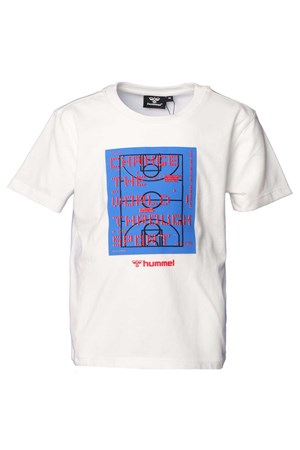 Hummel Trinity Çocuk Tişört 911683-9003 Beyaz