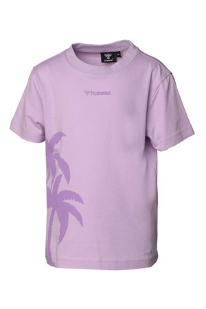 Hummel Palms Çocuk Tişört 911684-2221 Mor