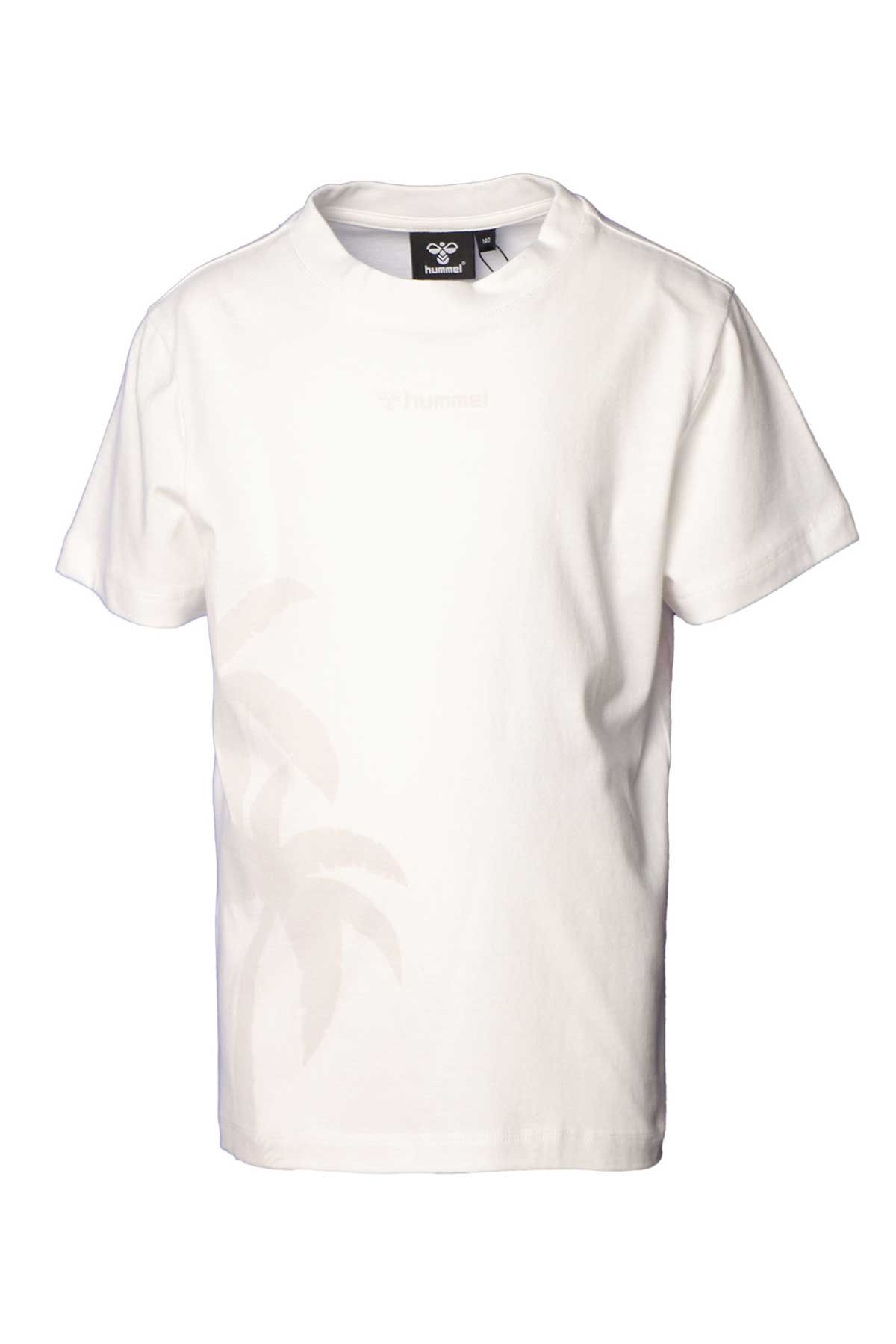 Hummel Palms Çocuk Tişört 911684-9003 Beyaz