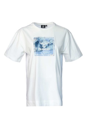 Hummel Penida Kadın Tişört 911688-9003 Beyaz