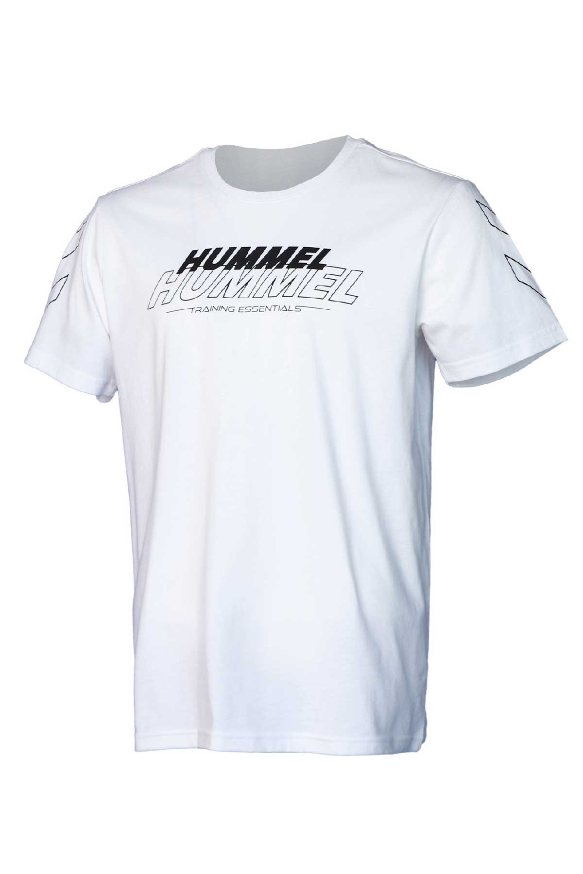 Hummel Hmlt-Te Jeff Cotton Erkek Tişört 911689-9001 Beyaz