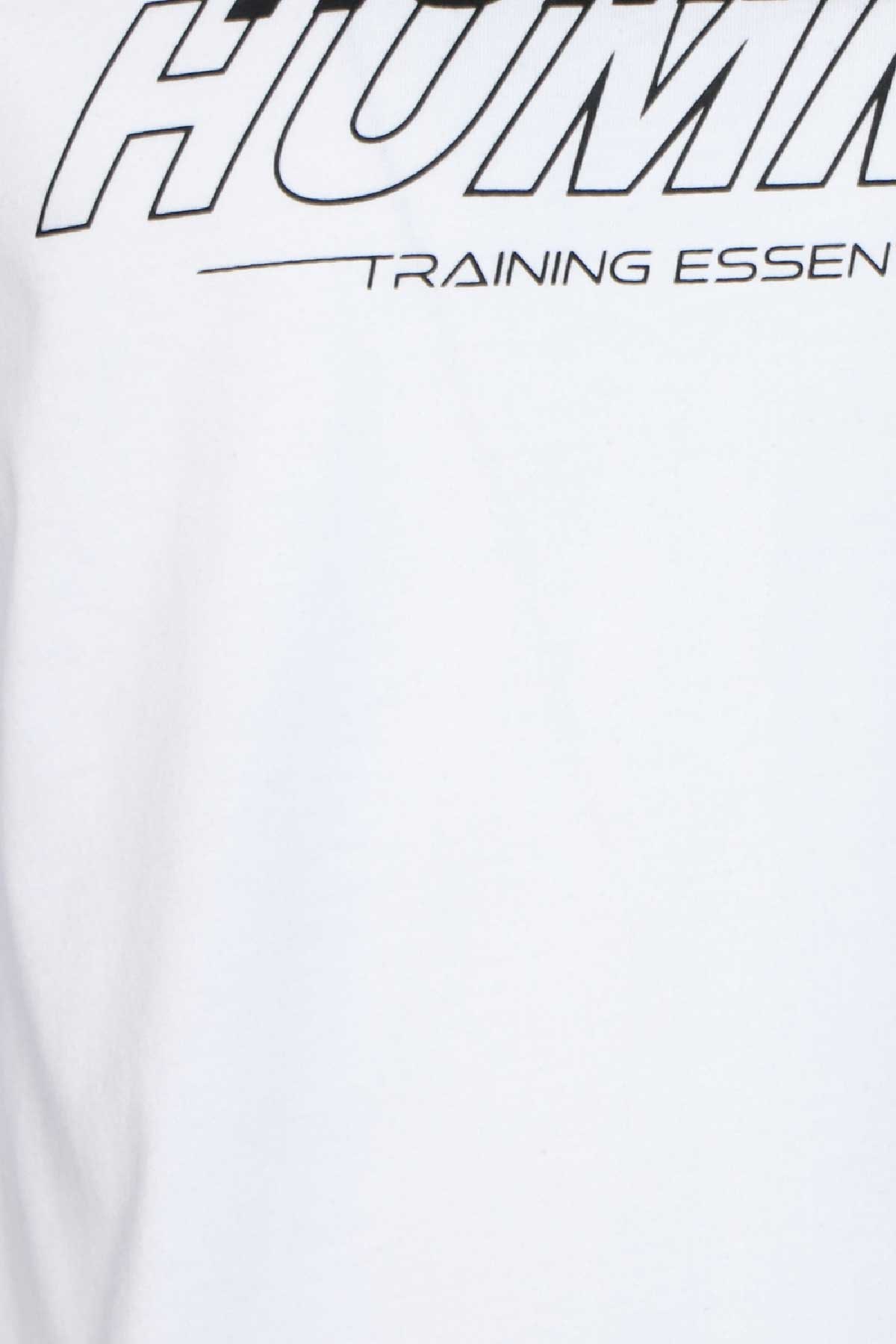 Hummel Hmlt-Te Jeff Cotton Erkek Tişört 911689-9001 Beyaz