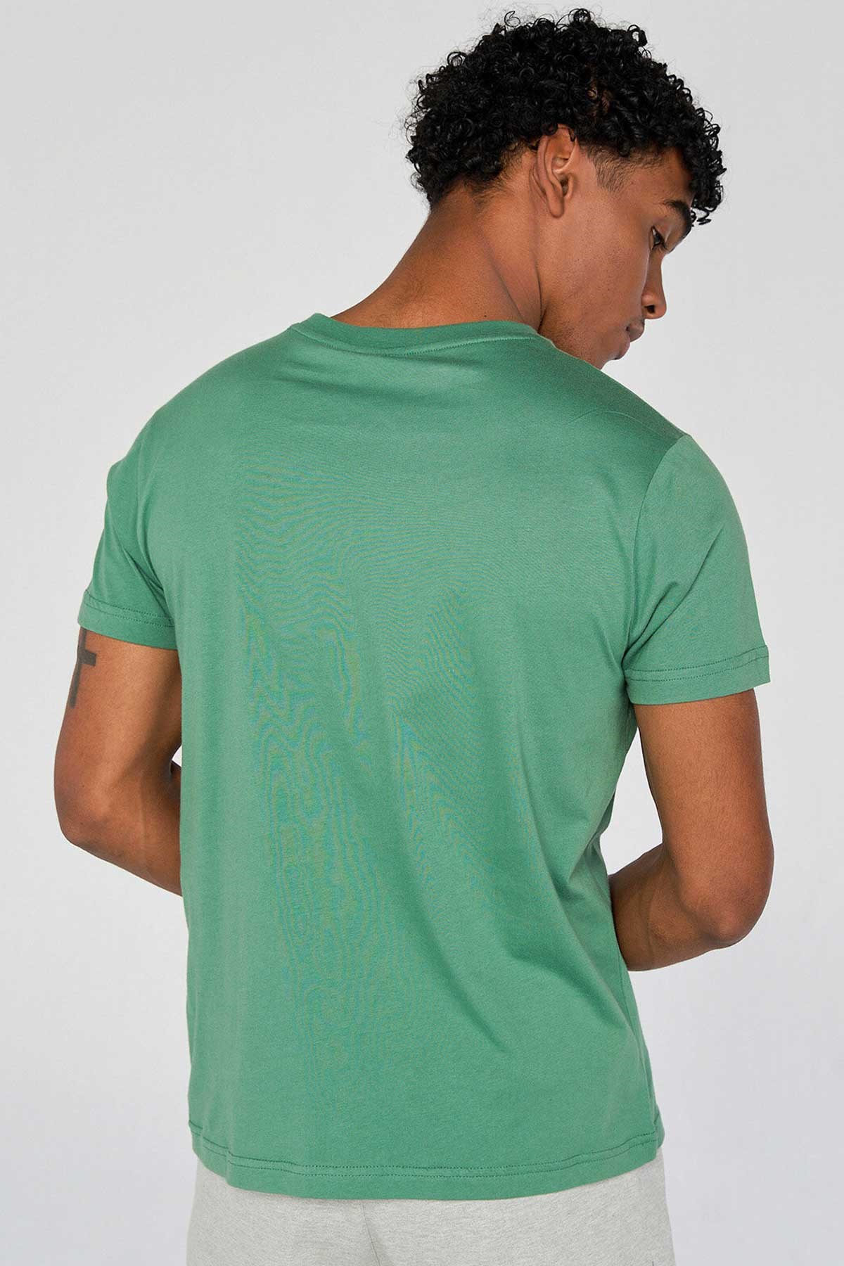 Hummel Zimmer Erkek Tişört 911697-6110 Yeşil