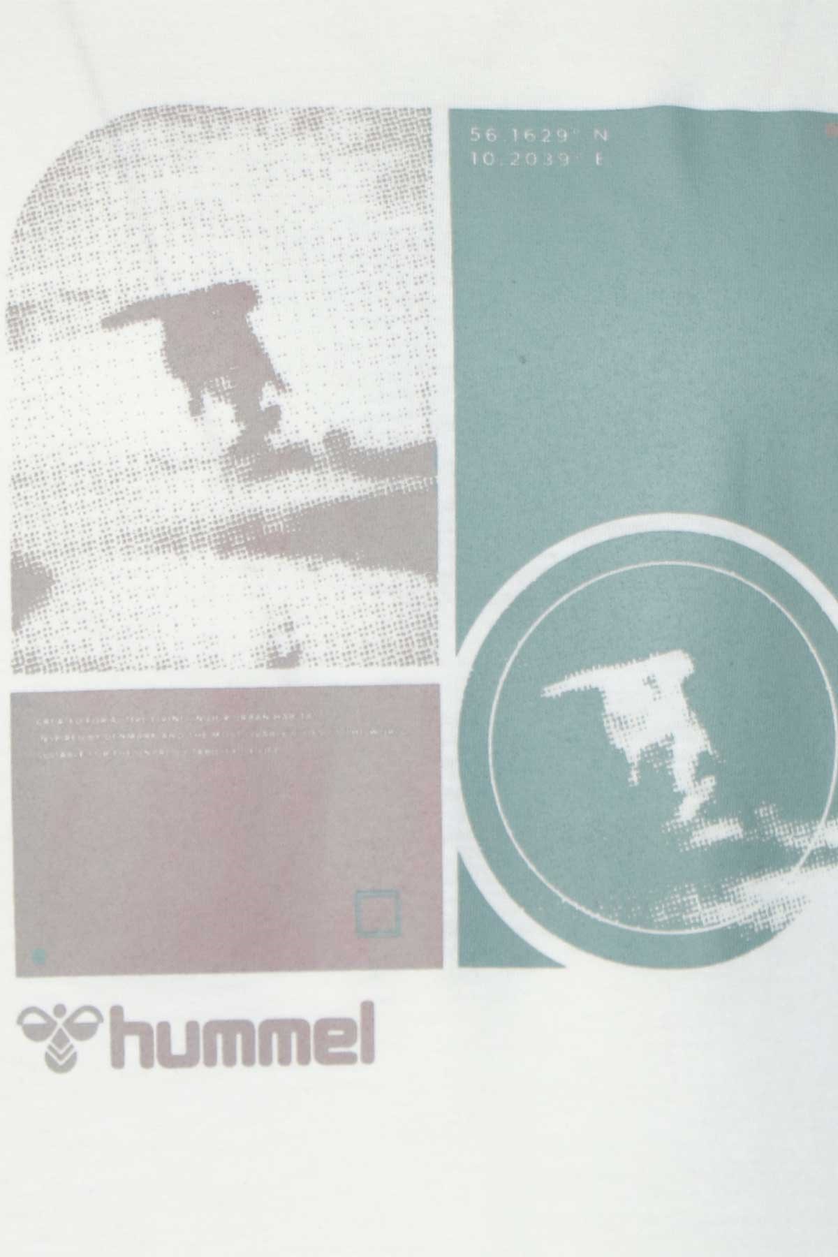 Hummel Zimmer Erkek Tişört 911697-9003 Beyaz