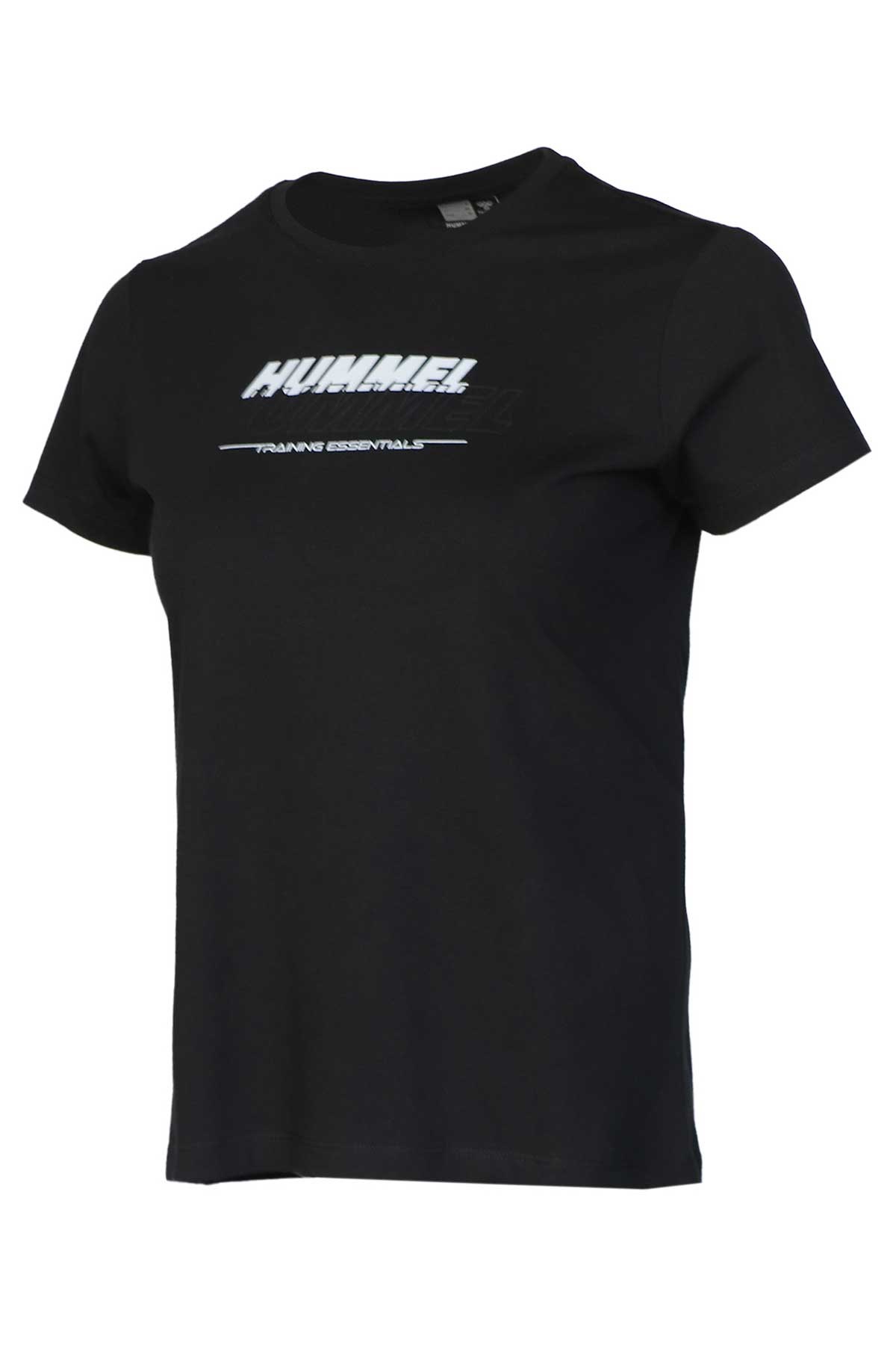 Hummel Mina Cotton Kadın Tişört 911706-2001 Siyah