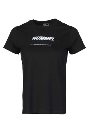 Hummel Mina Cotton Kadın Tişört 911706-2001 Siyah