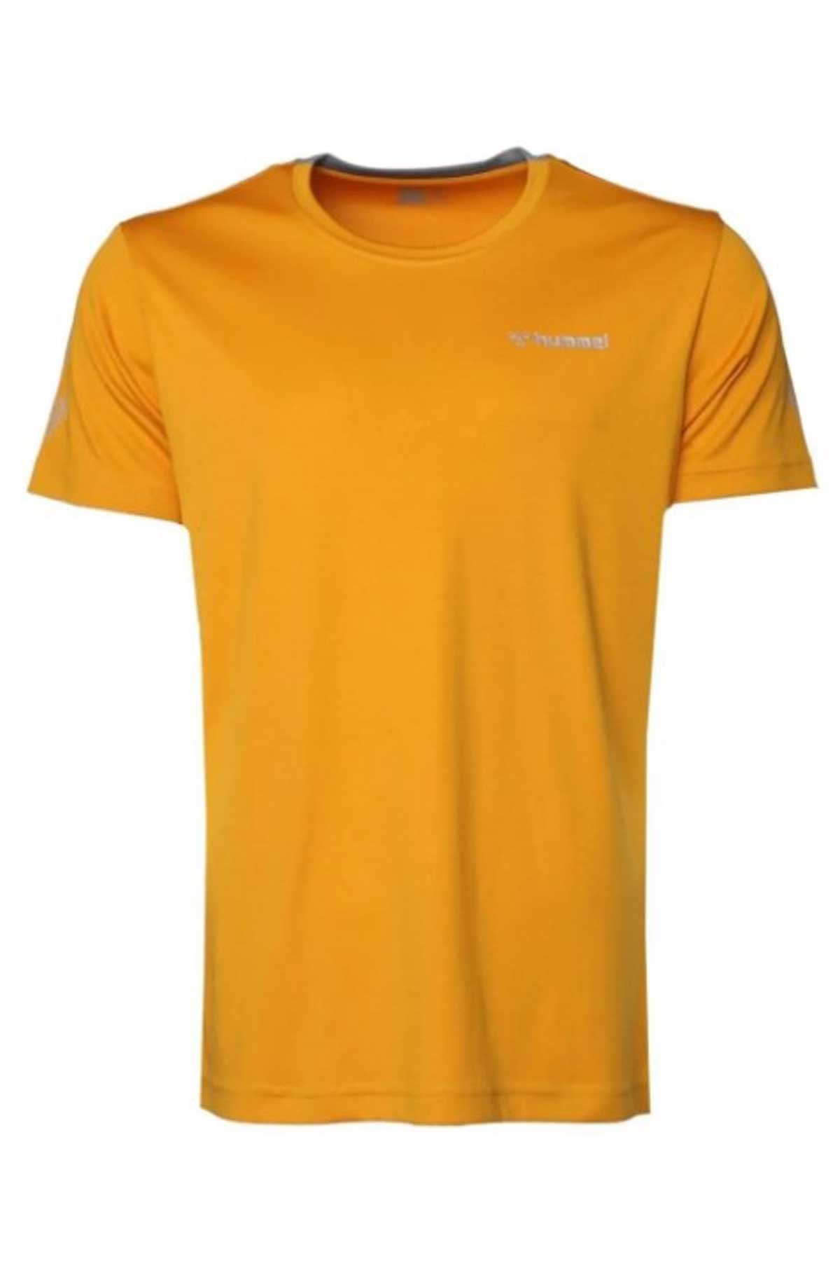 Hummel Aki Erkek Tişört 911711-5134 Sarı