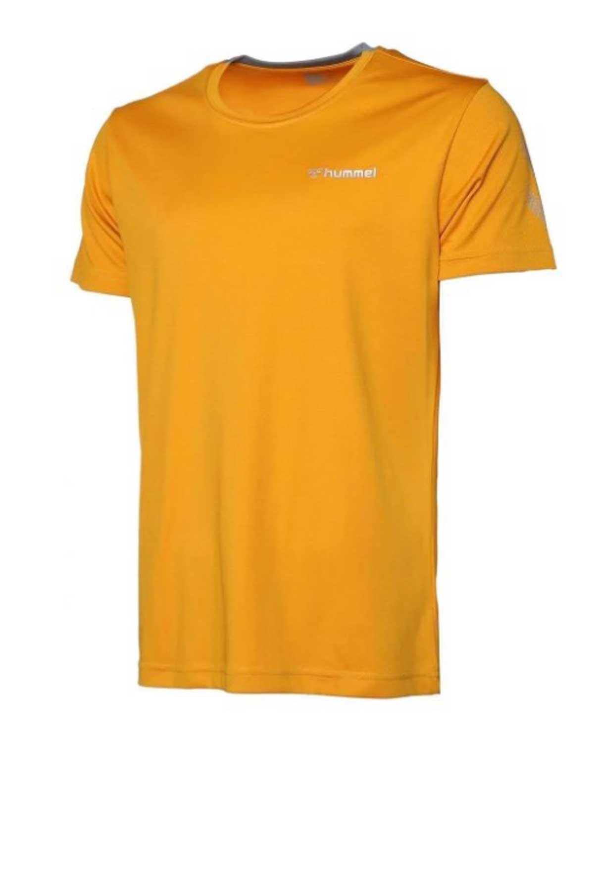 Hummel Aki Erkek Tişört 911711-5134 Sarı