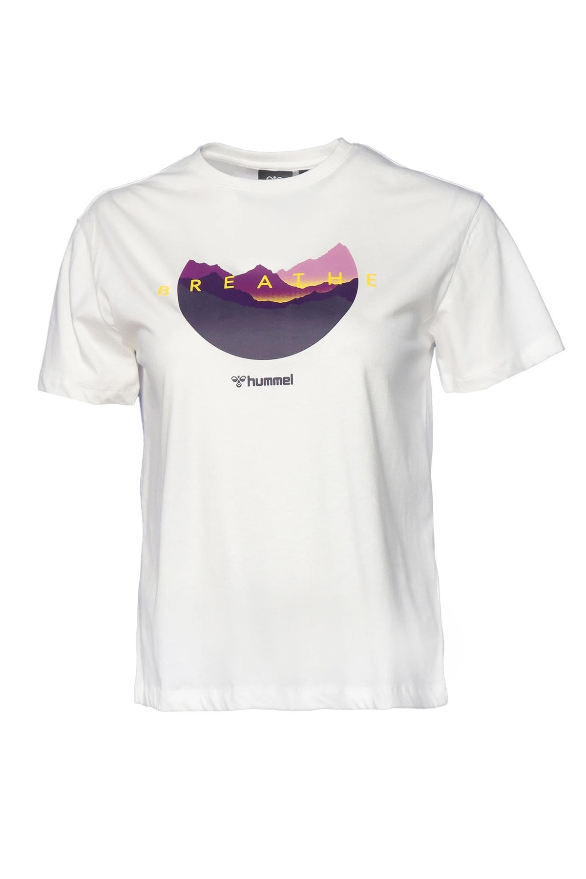Hummel Helenium Kadın Tişört 911727-9003 Beyaz