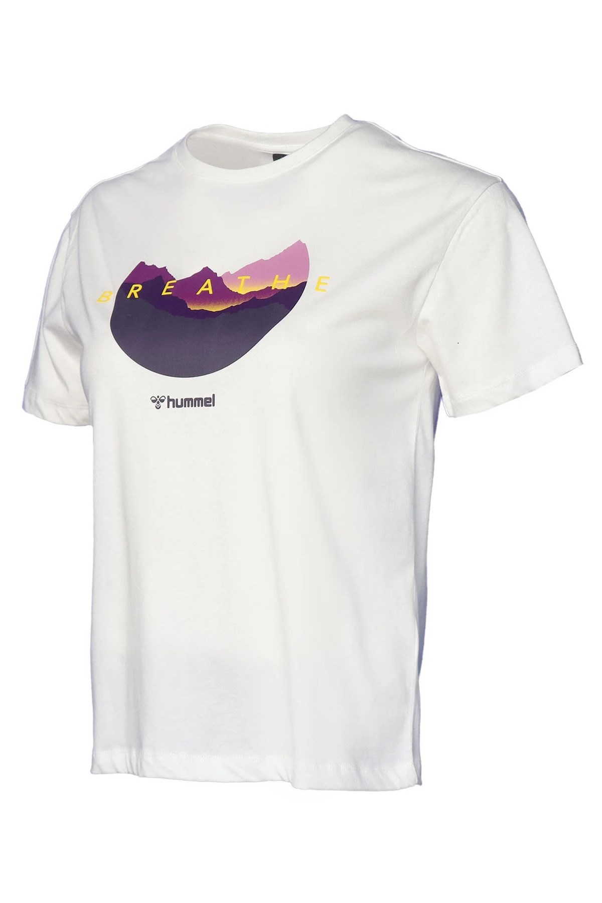 Hummel Helenium Kadın Tişört 911727-9003 Beyaz