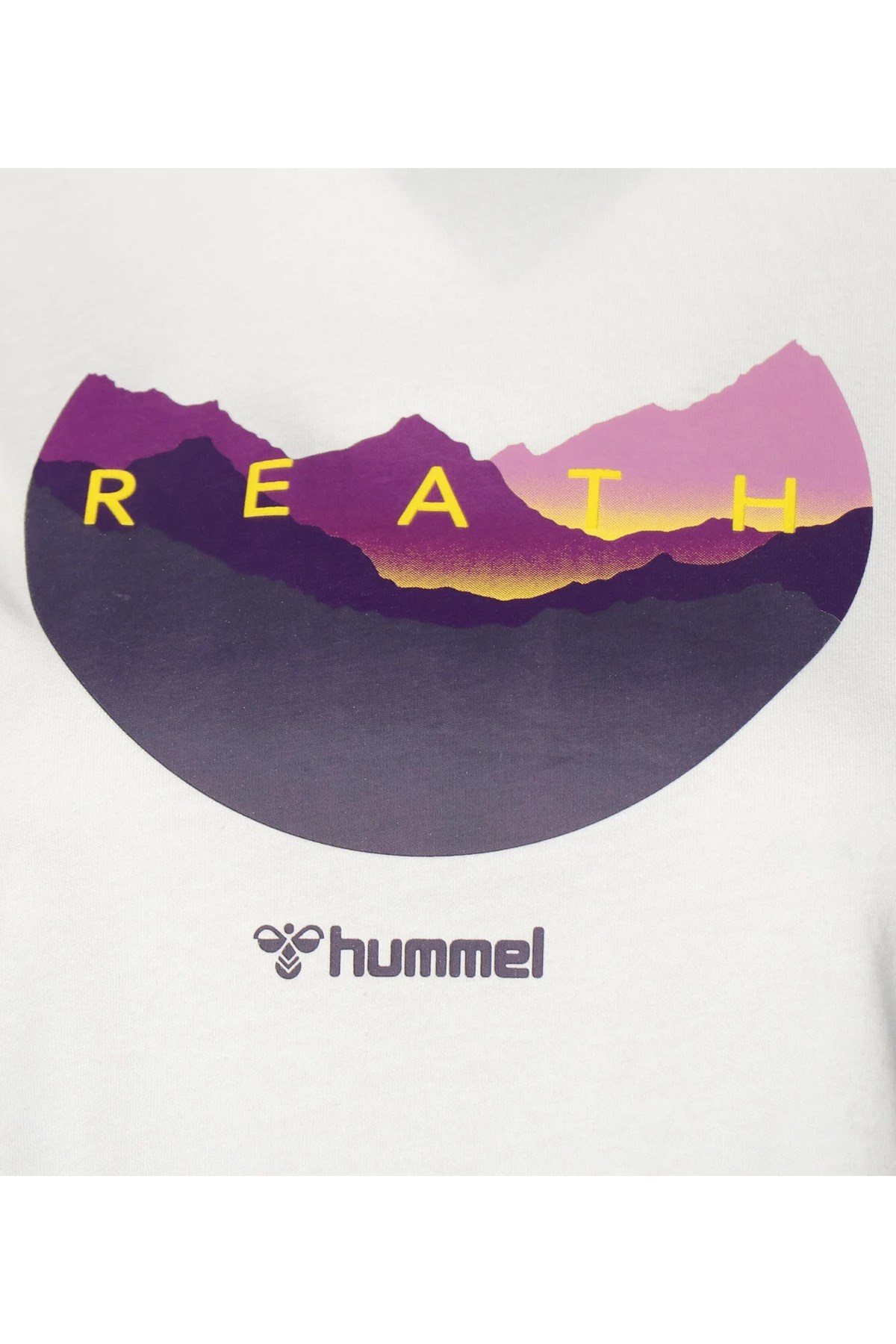 Hummel Helenium Kadın Tişört 911727-9003 Beyaz