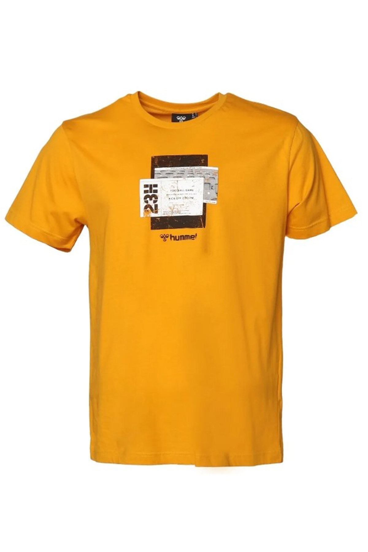 Hummel Jeffrey Erkek Tişört 911730-5134 Sarı