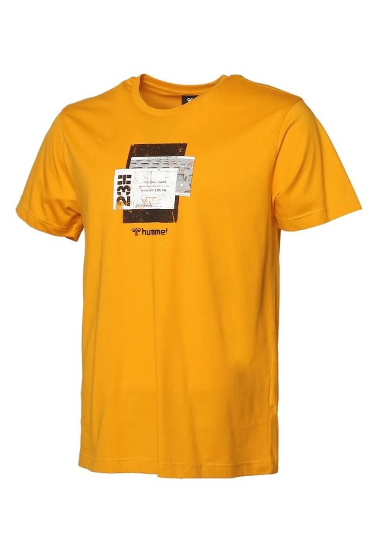 Hummel Jeffrey Erkek Tişört 911730-5134 Sarı