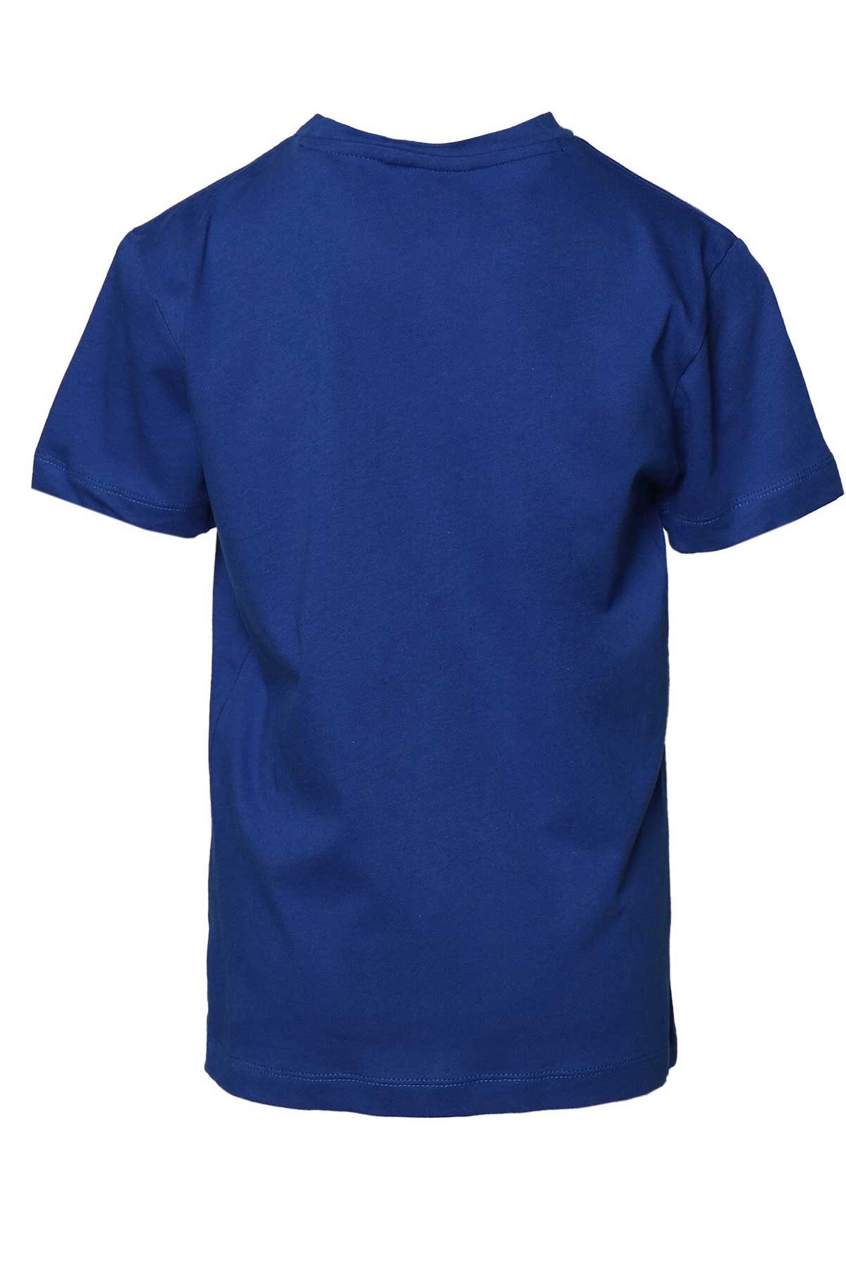 Hummel Lazlo Çocuk Tişört 911734-7788 Mavi
