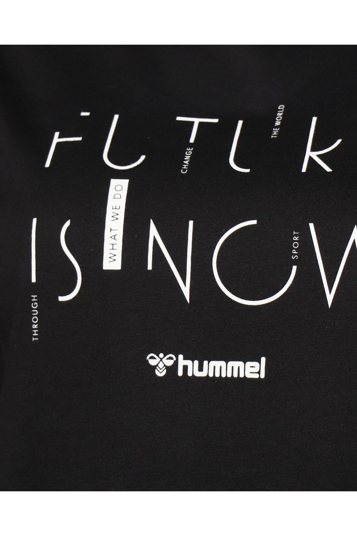 Hummel Liriope Kadın Tişört 911736-2001 Siyah