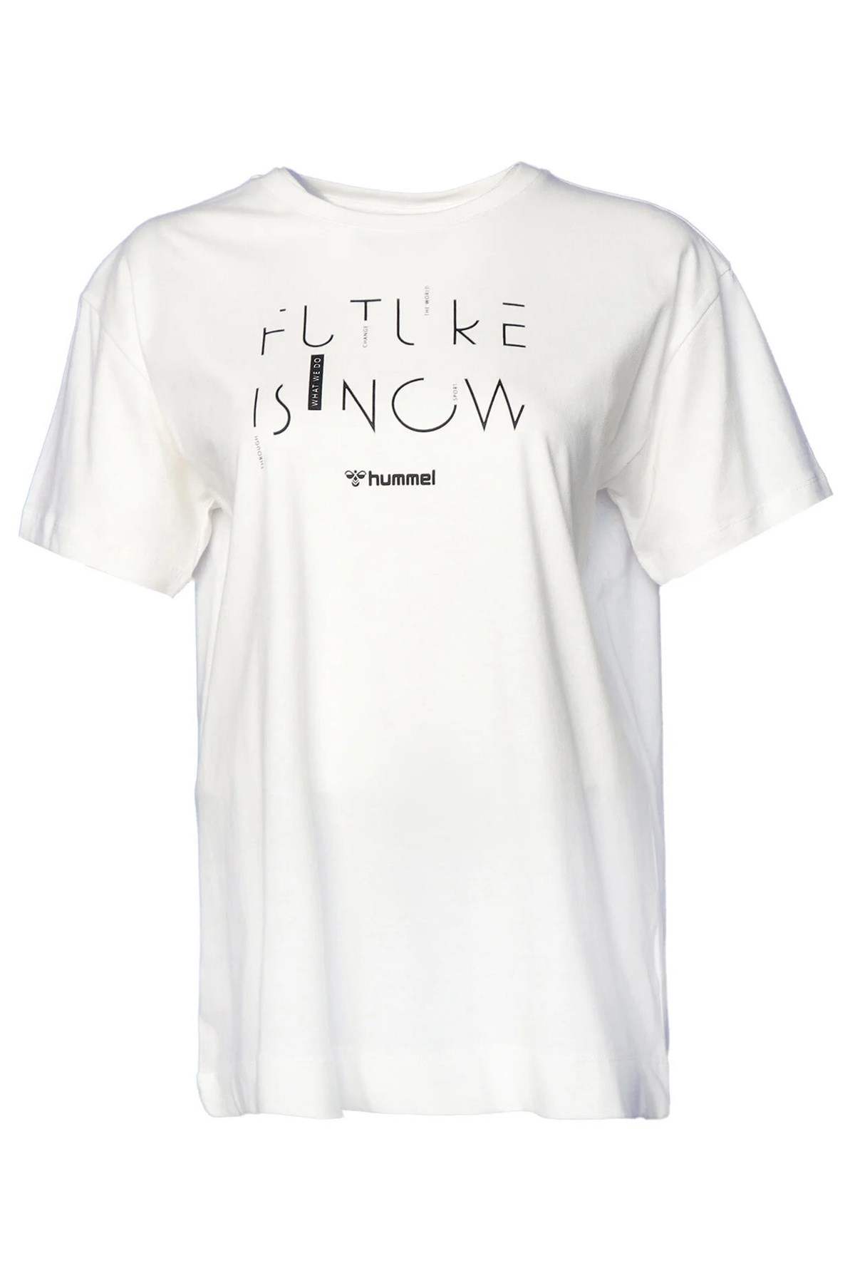 Hummel Liriope Kadın Tişört 911736-9003 Beyaz