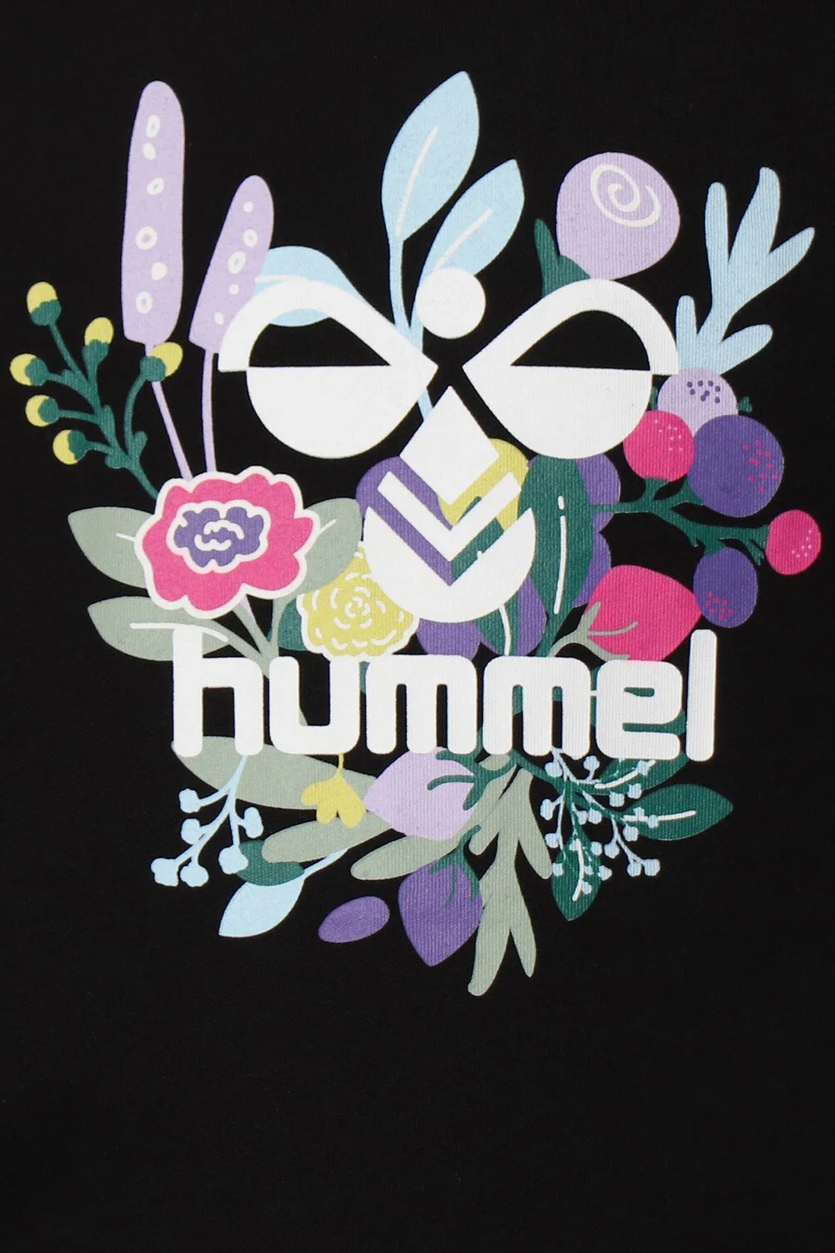 Hummel Primrose Çocuk Tişört 911746-2001 Siyah
