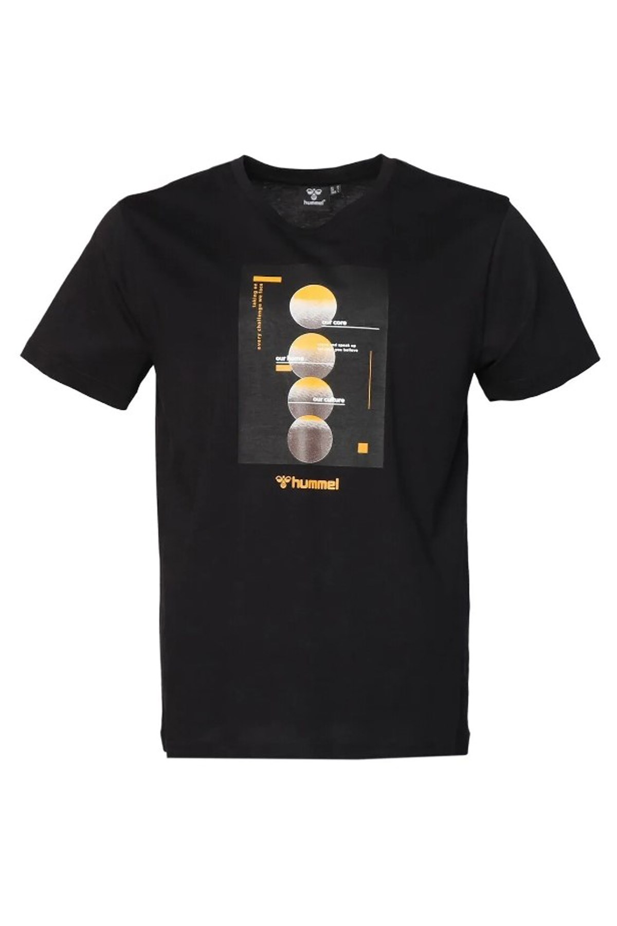 Hummel Slas Erkek Tişört 911753-2001 Siyah