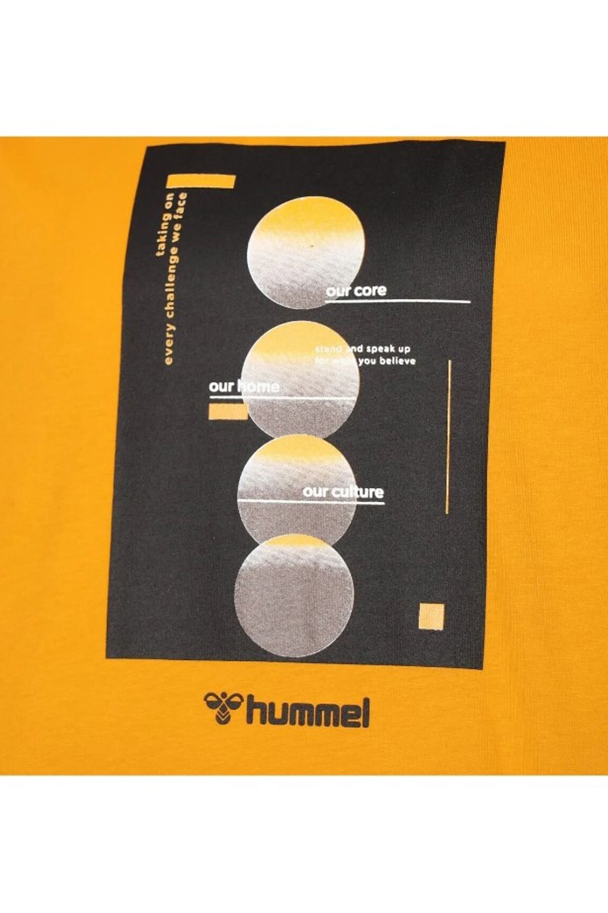 Hummel Slas Erkek Tişört 911753-5134 Sarı