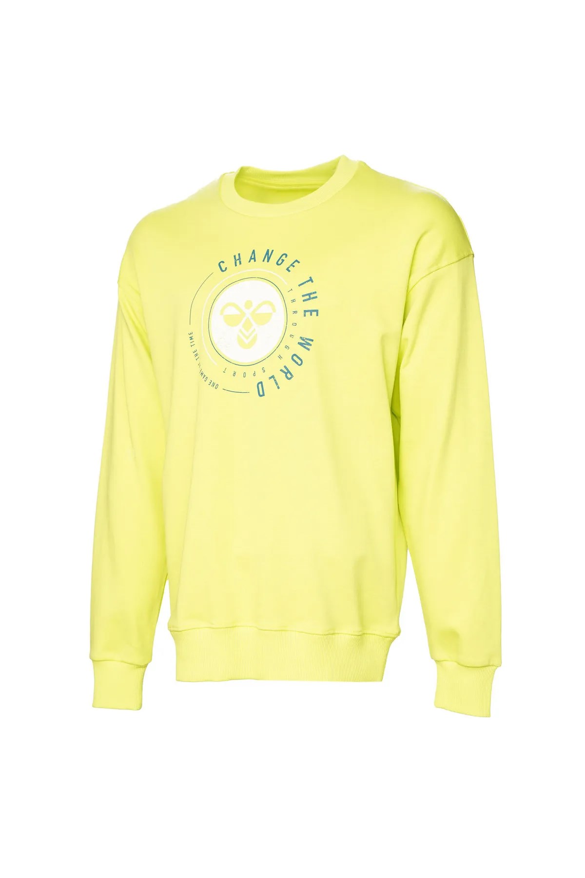 Hummel Fin Erkek Sweatshirt 911770-6102 Yeşil