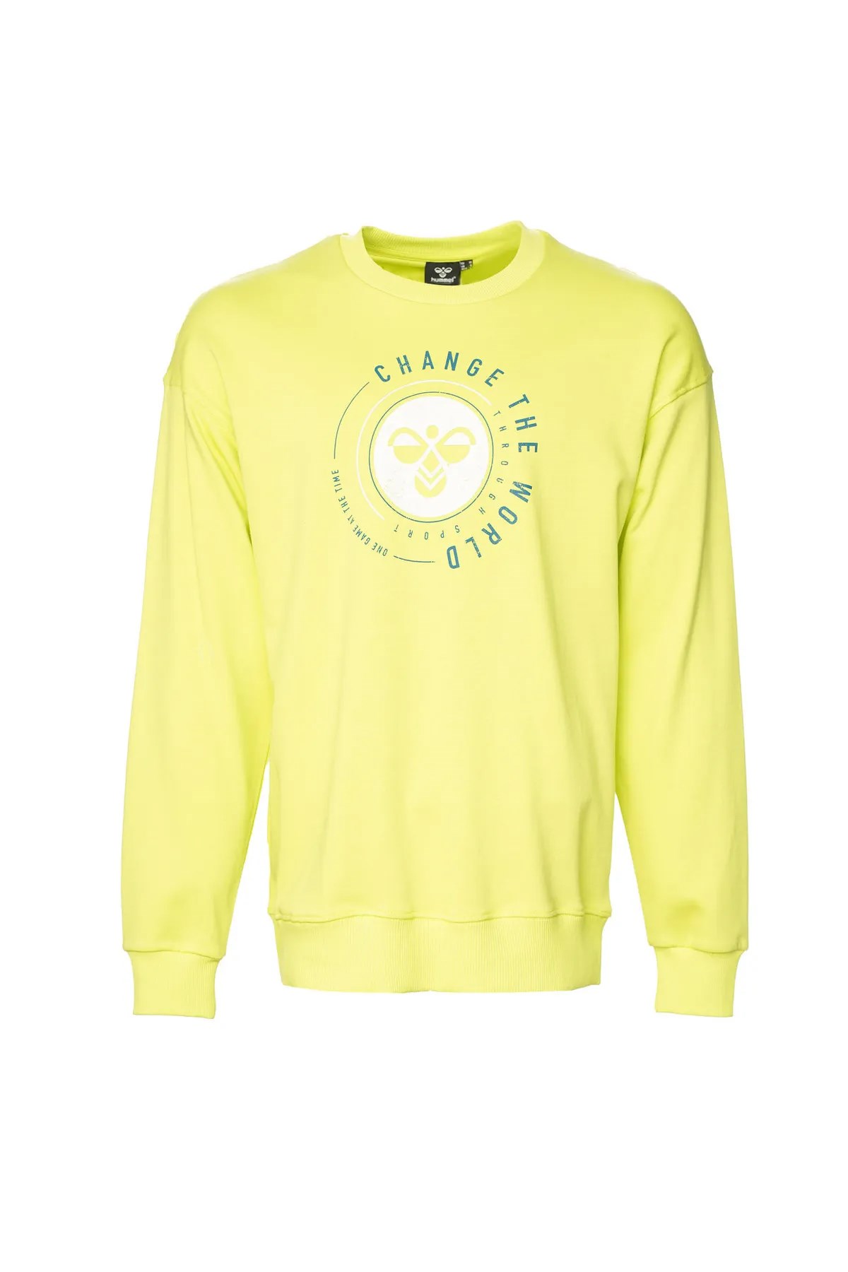 Hummel Fin Erkek Sweatshirt 911770-6102 Yeşil