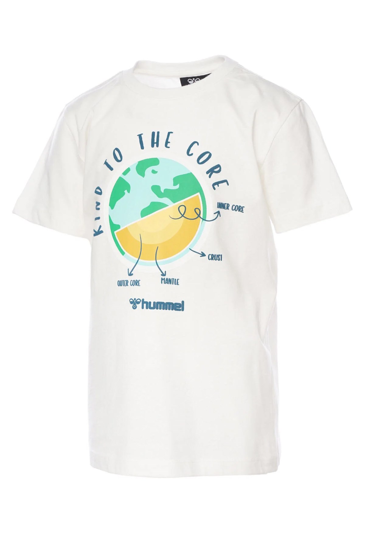 Hummel Cedrics Çocuk Tişört 911789-9003 Beyaz