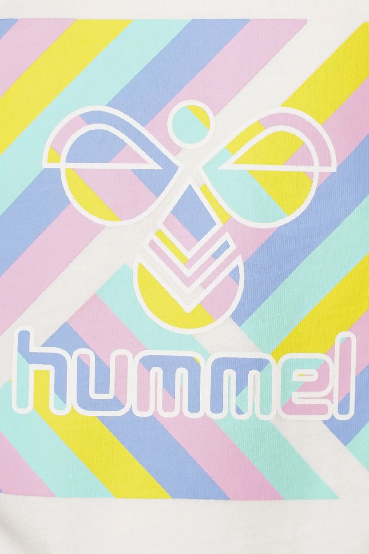 Hummel Cho Çocuk Tişört 911791-9003 Beyaz