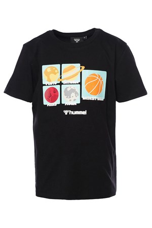 Hummel Draco Erkek Çocuk Tişört 911795-2001 Siyah