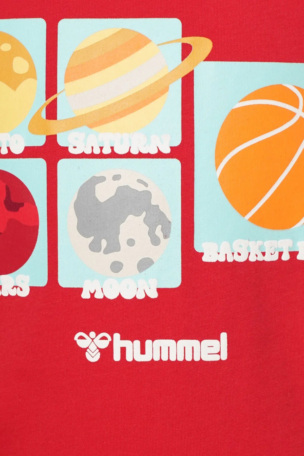 Hummel Dracos Erkek Çocuk Tişört 911795-3658 Kırmızı
