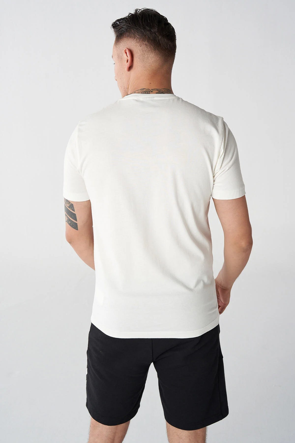 Hummel Godric Erkek Tişört 911801-9003 Beyaz