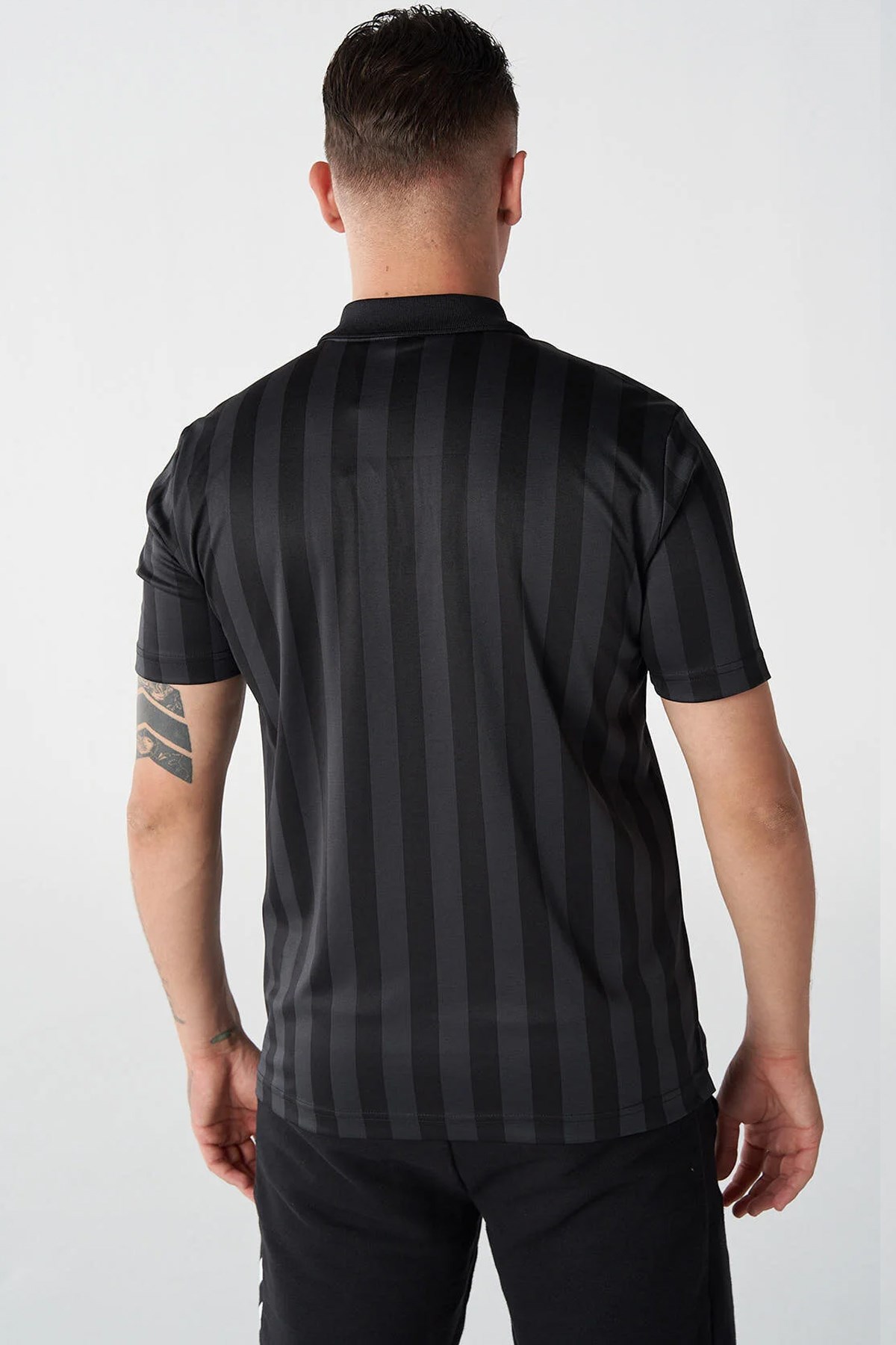 Hummel Mathen Polo Erkek Tişört 911820-2001 Siyah