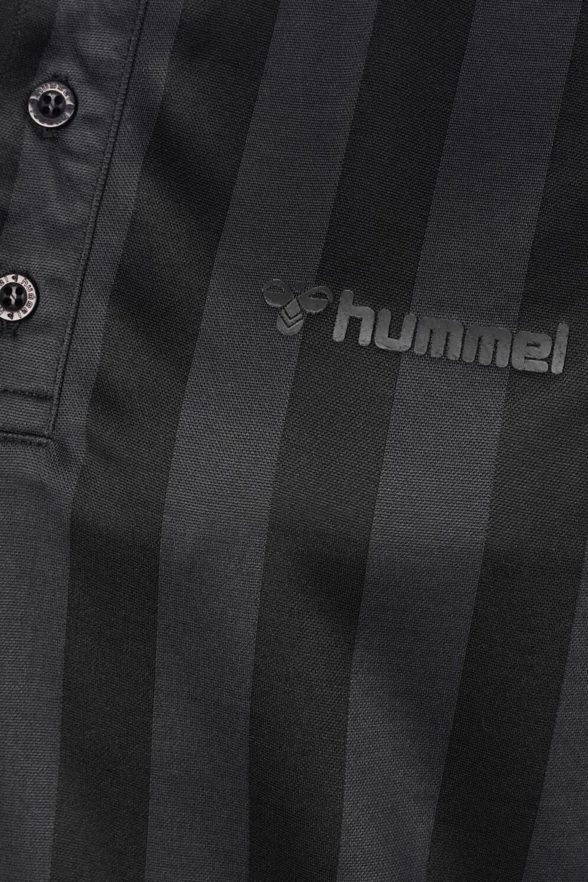 Hummel Mathen Polo Erkek Tişört 911820-2001 Siyah