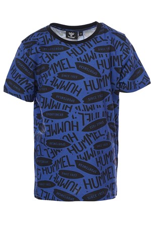 Hummel Melon Çocuk Tişört 911822-7788 Mavi