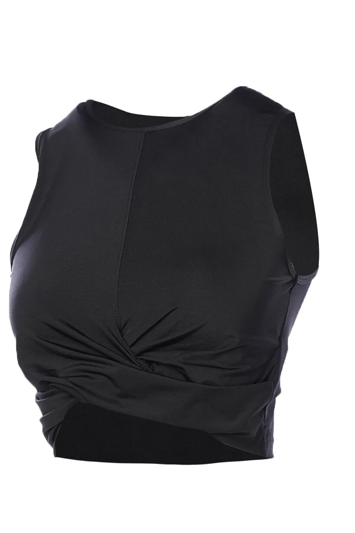 Hummel Merina Crop Top Kadın Tişört 911824-2001 Siyah