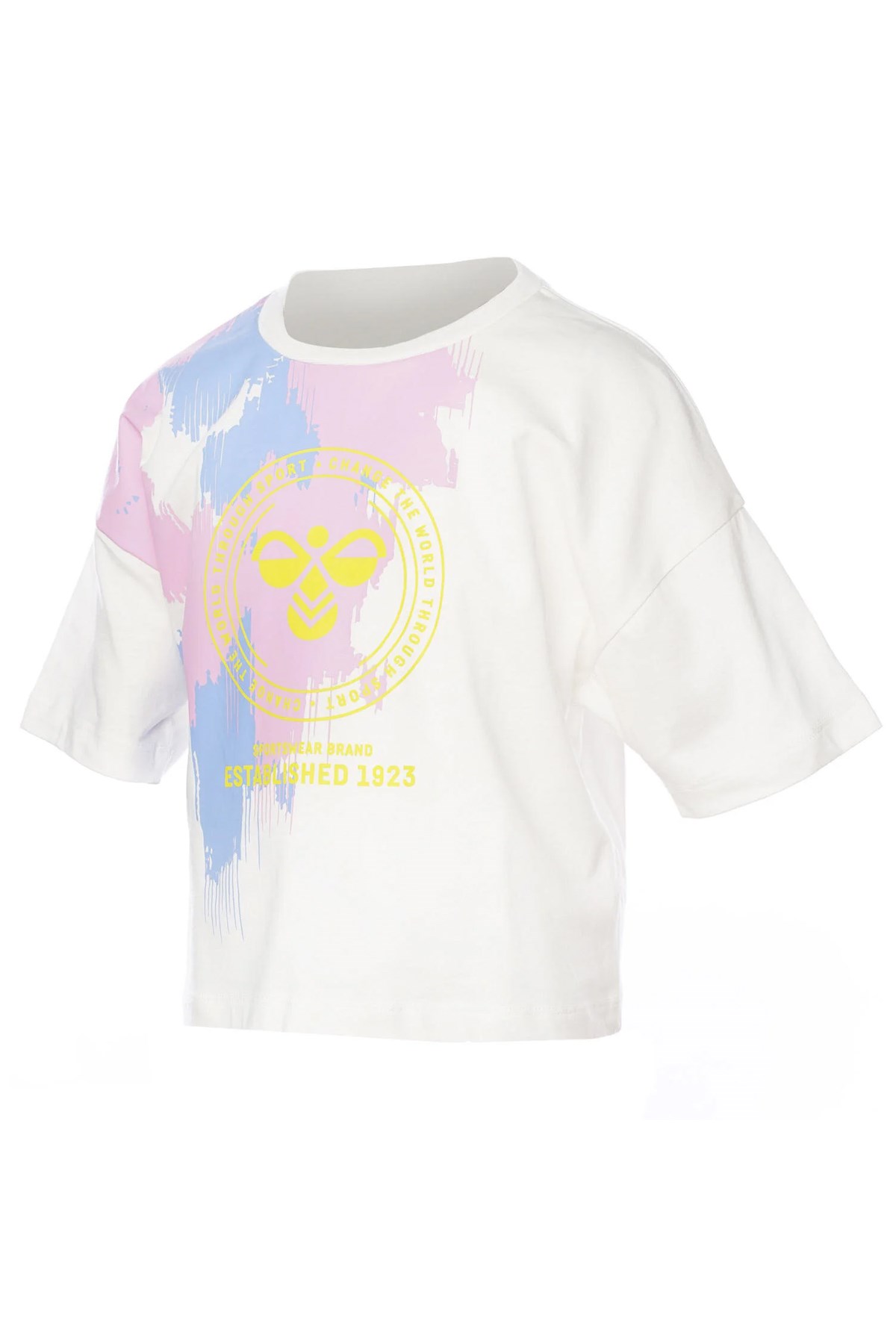 Hummel Min Çocuk Tişört 911827-9003 Beyaz