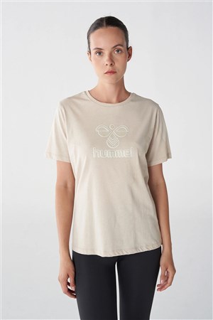 Hummel Narcissa Kadın Tişört 911832-8140 Gri