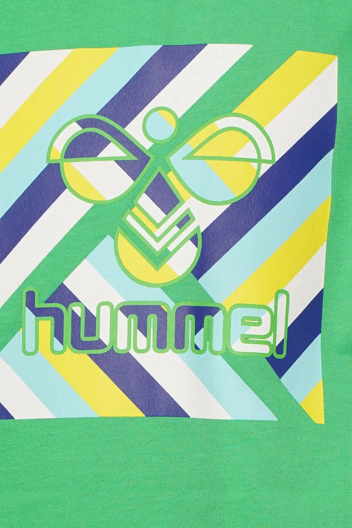 Hummel Neville Çocuk Tişört 911835-5244 Yeşil