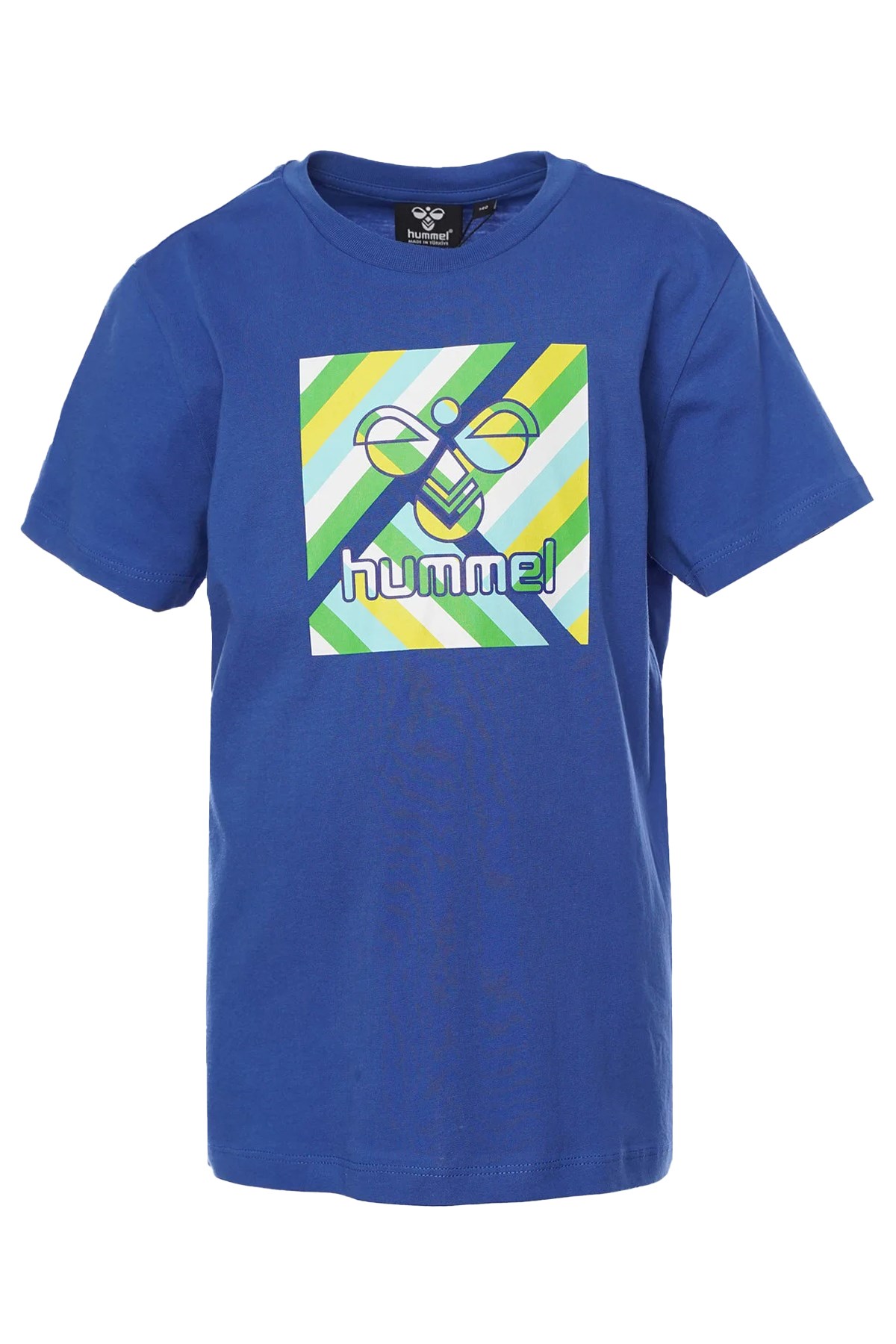 Hummel Neville Çocuk Tişört 911835-7788 Mavi