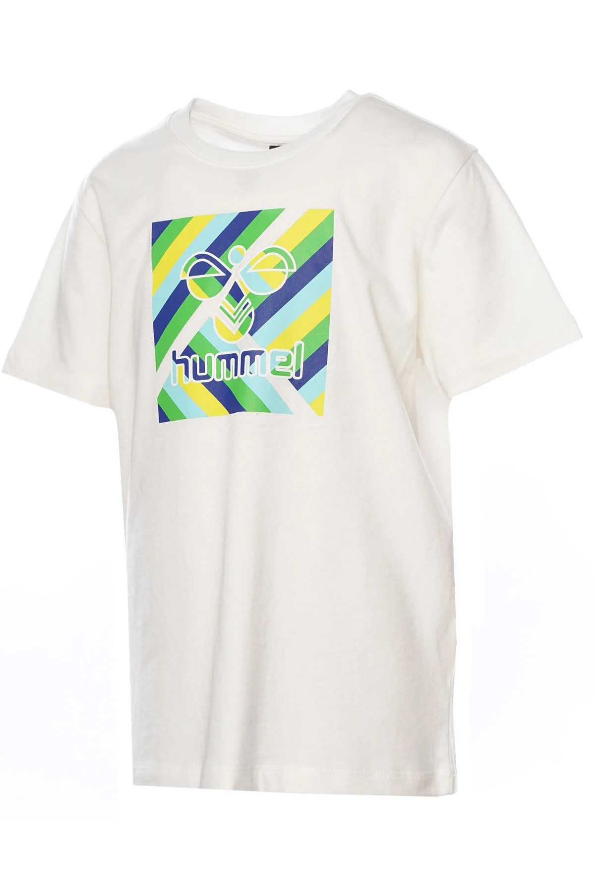 Hummel Neville Çocuk Tişört 911835-9003 Beyaz