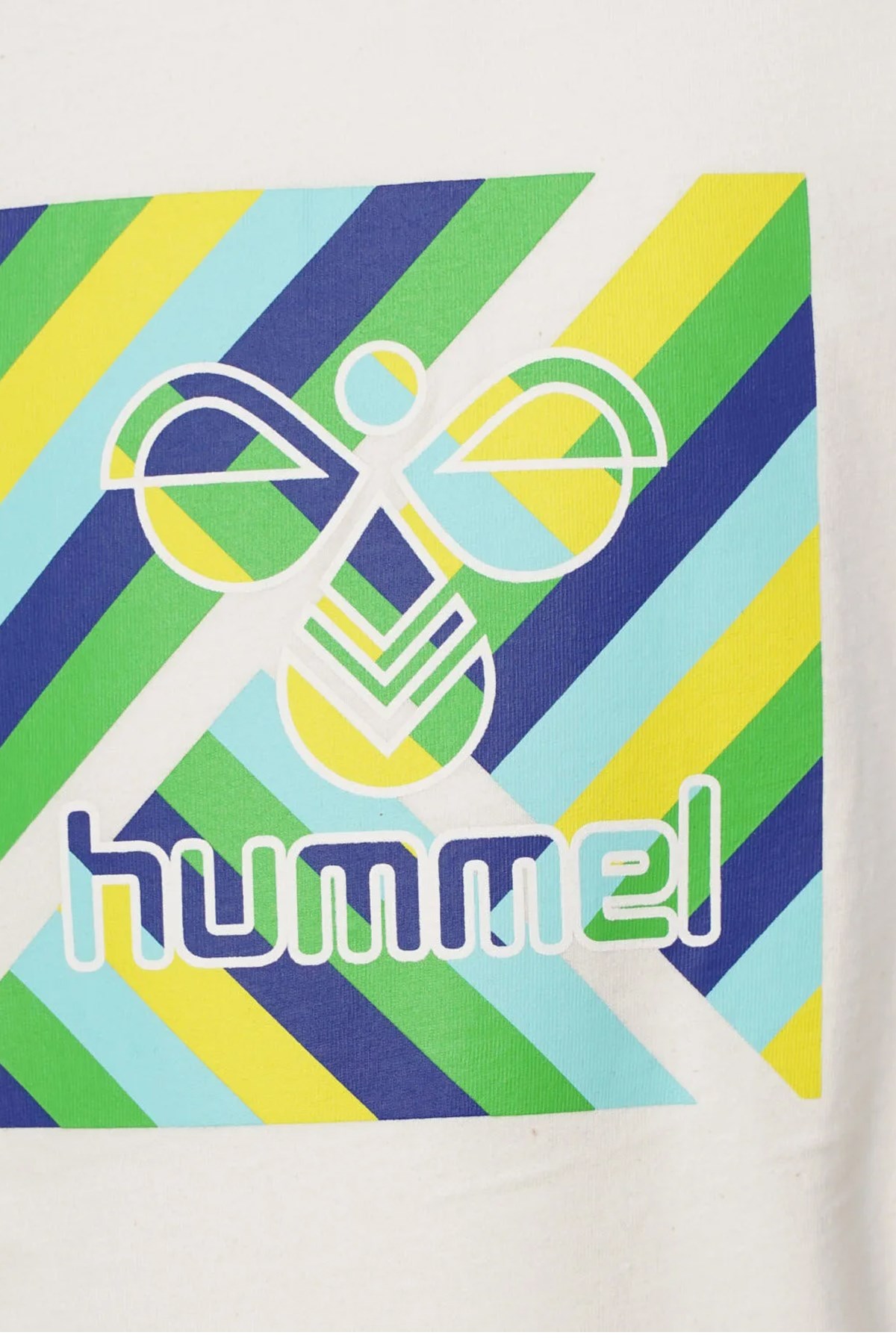 Hummel Neville Çocuk Tişört 911835-9003 Beyaz