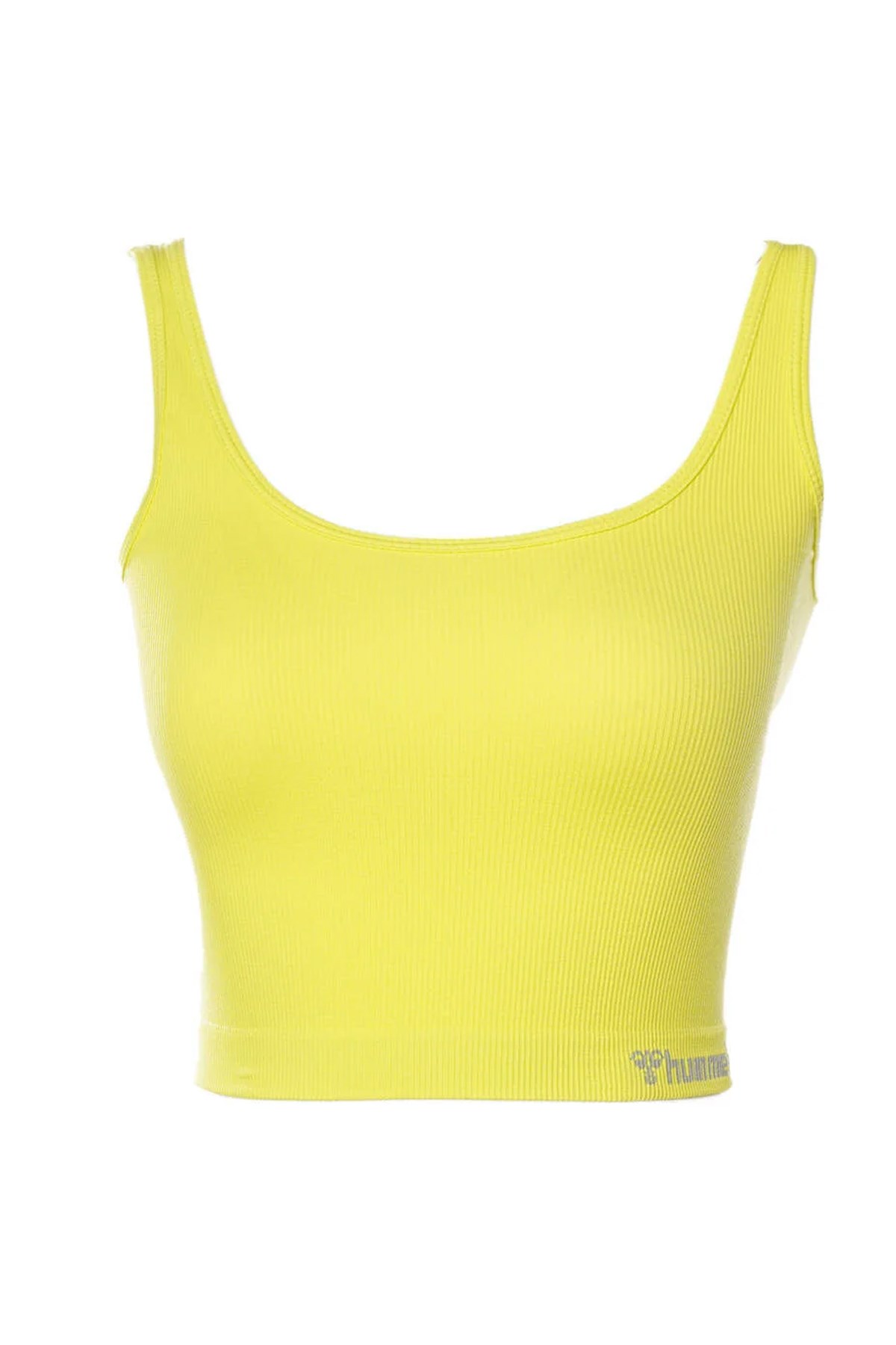 Hummel Noa Crop Kadın Atlet 911838-6102 Yeşil