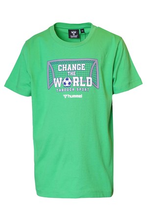 Hummel Ron Çocuk Tişört 911852-5244 Yeşil