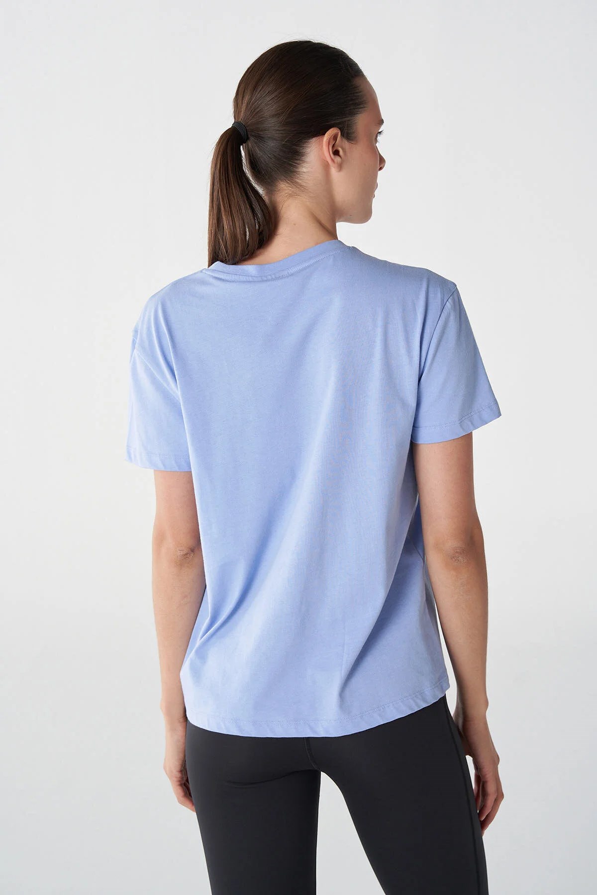 Hummel Rowena Kadın Tişört 911853-2516 Mavi