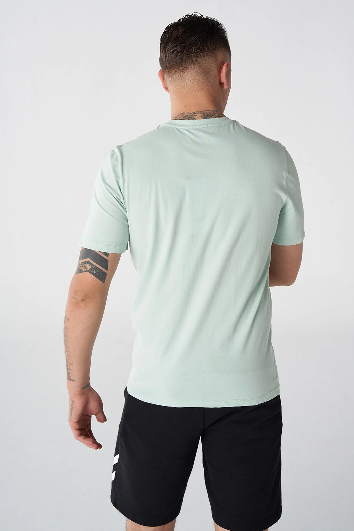 Hummel T-Ic ico Regular Erkek Tişört 911865-2519 Yeşil