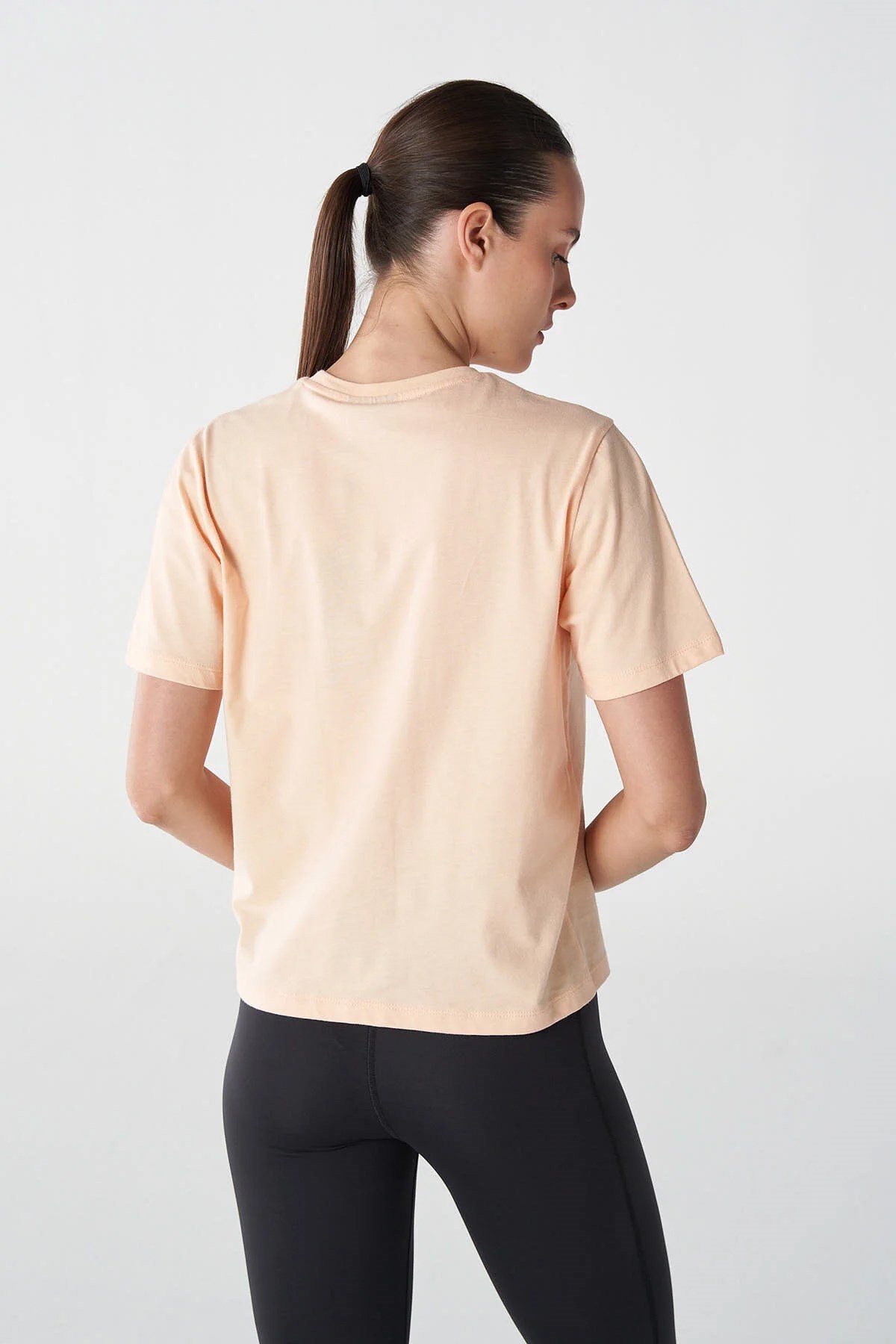Hummel T-ic icona Regular Kadın Tişört 911867-2518 Turuncu