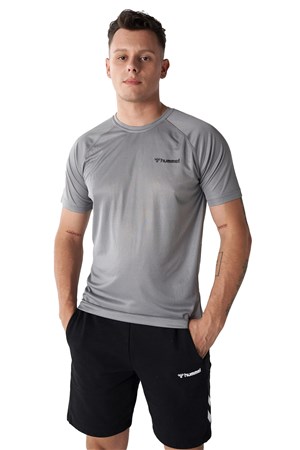 Hummel Toro Erkek Tişört 911871-2521 Gri