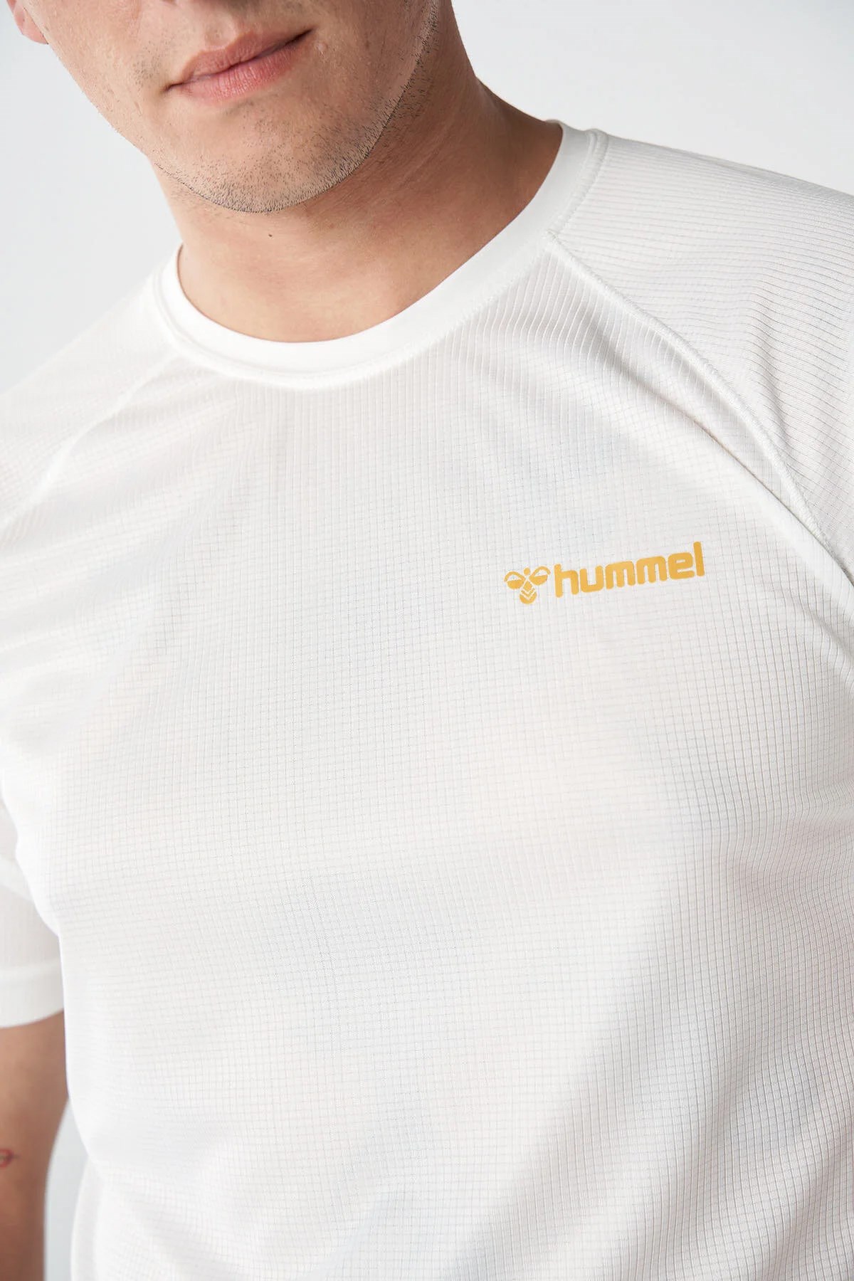 Hummel Toro Erkek Tişört 911871-9003 Beyaz