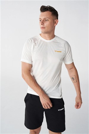 Hummel Toro Erkek Tişört 911871-9003 Beyaz