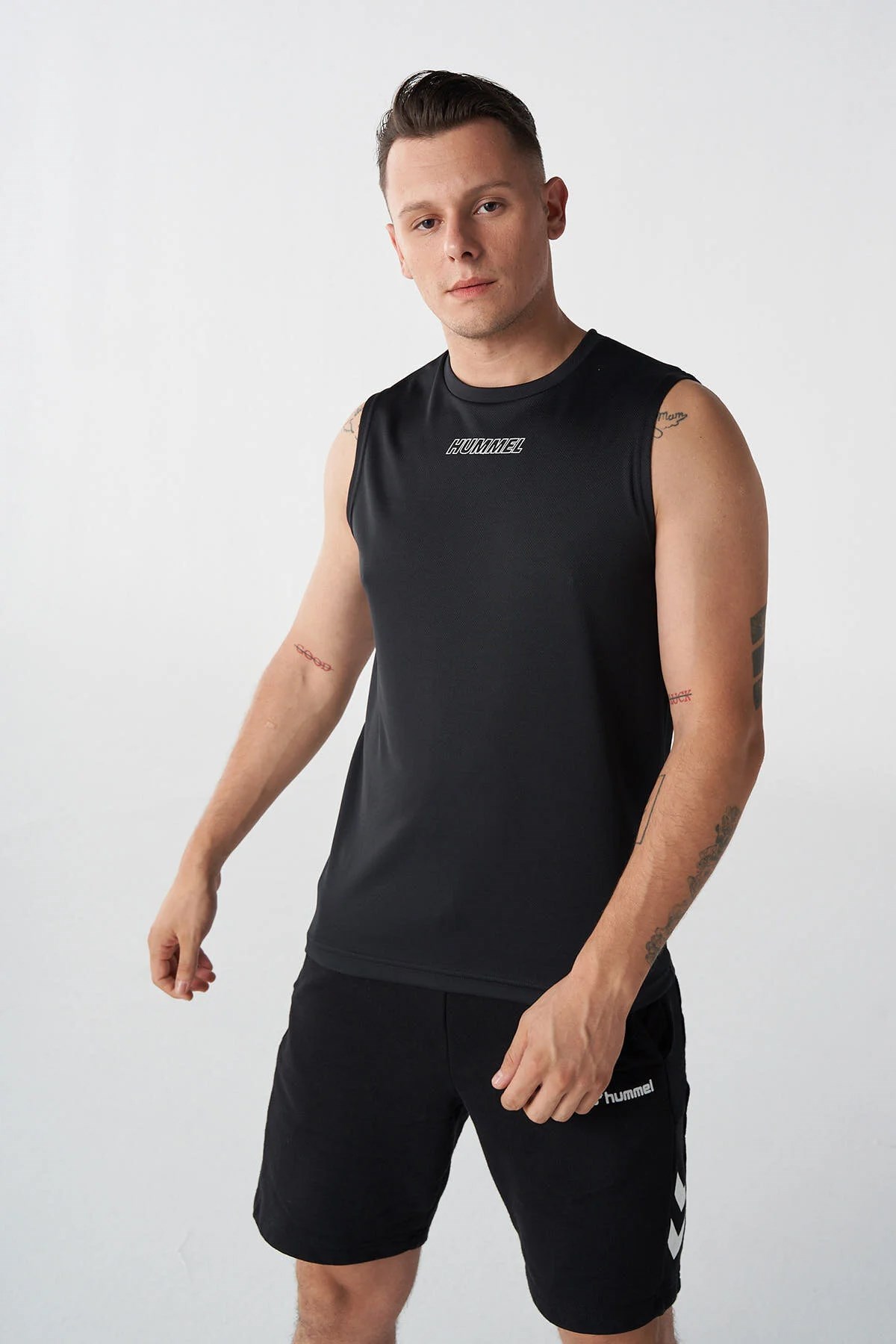Hummel  T-Te Flex Tanktop Erkek Atlet Siyah